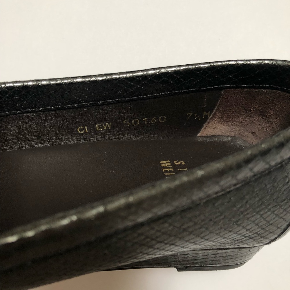 Stuart Weitzman Python Loafers Size: 7.5 - image 7
